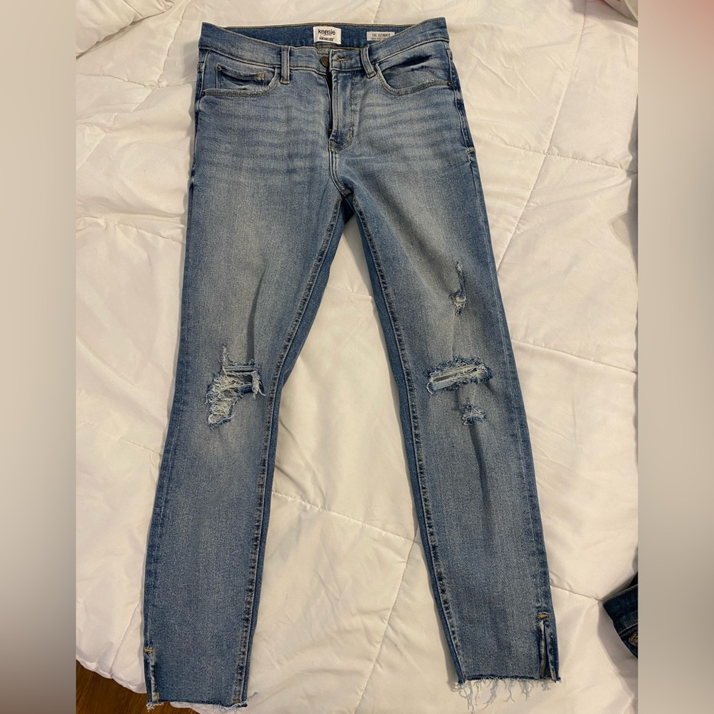 Kensie light wash jeans